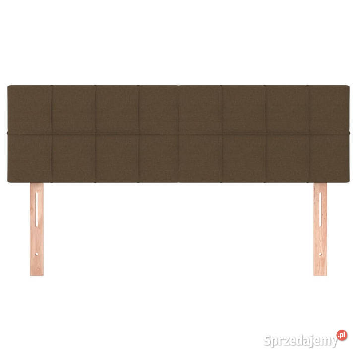 Zagłówki do łóżka 2 ciemnobrązowe 72x5x7888 Warszawa