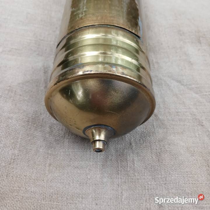 Mosiężna gaśnica Pyrene Warszawa