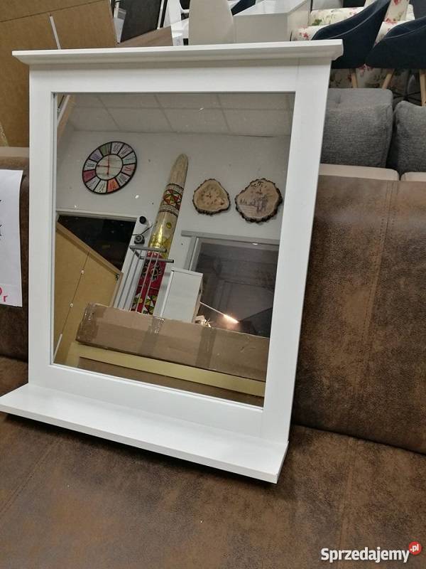 Lustro JASPER białe z półka Lustra Bielsko-Biała sprzedam