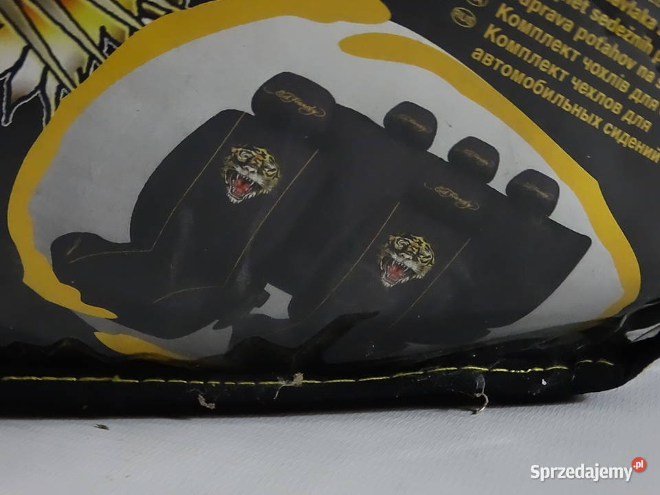 UNIKAT Komplet Pokrowców Samochodowych Ed Hardy Pokrowce samochodowe Biłgoraj sprzedam