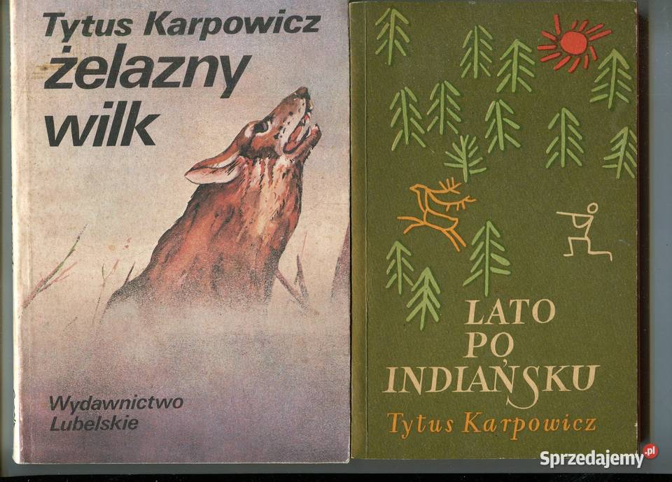 Żelazny wilk Lato indiańsku Tytus Karpowicz miękka Szczecin sprzedam