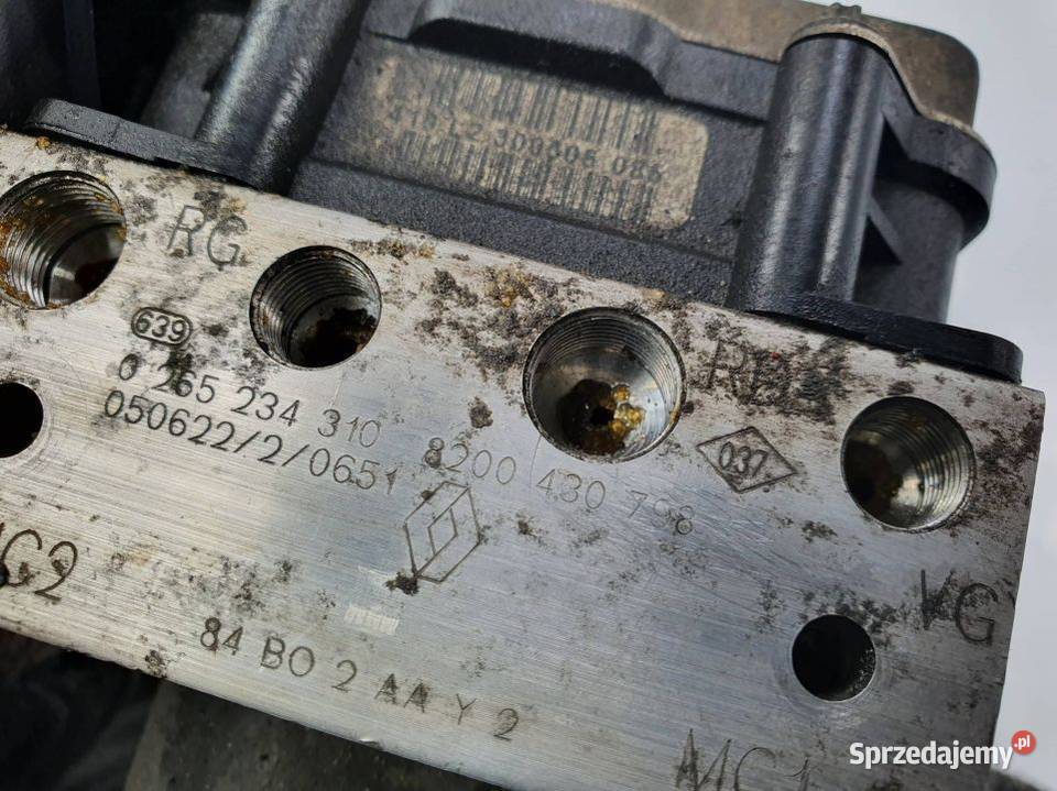 POMPA ABS HAMULCOWA RENAULT MEGANE II 8200430798 kujawsko-pomorskie Lipno