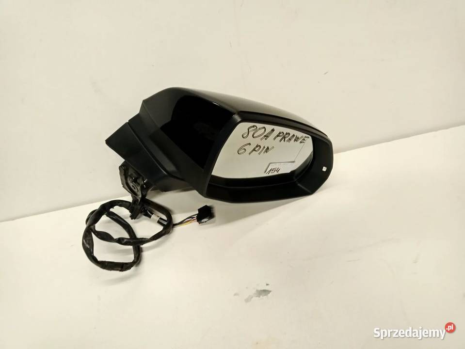 LUSTERKO PRAWE CZARNE AUDI Q5 80A II 6PIN EUROPA Rakoniewice
