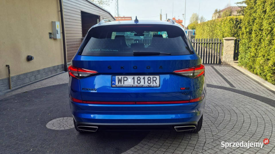 koda Kodiaq VRS Salon I Właściciel VAT 23 Serwis nieuszkodzony Płońsk