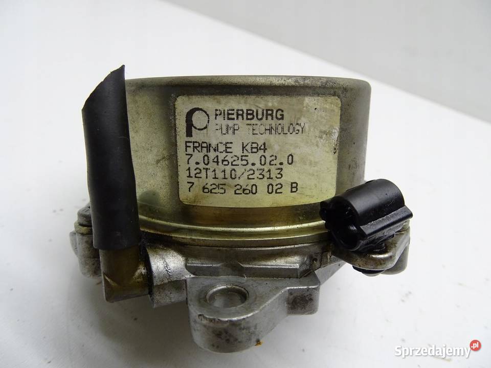 POMPA VACUM 7625260 16 B 116i N13B16A BMW F20 Pompy podciśnieniowe