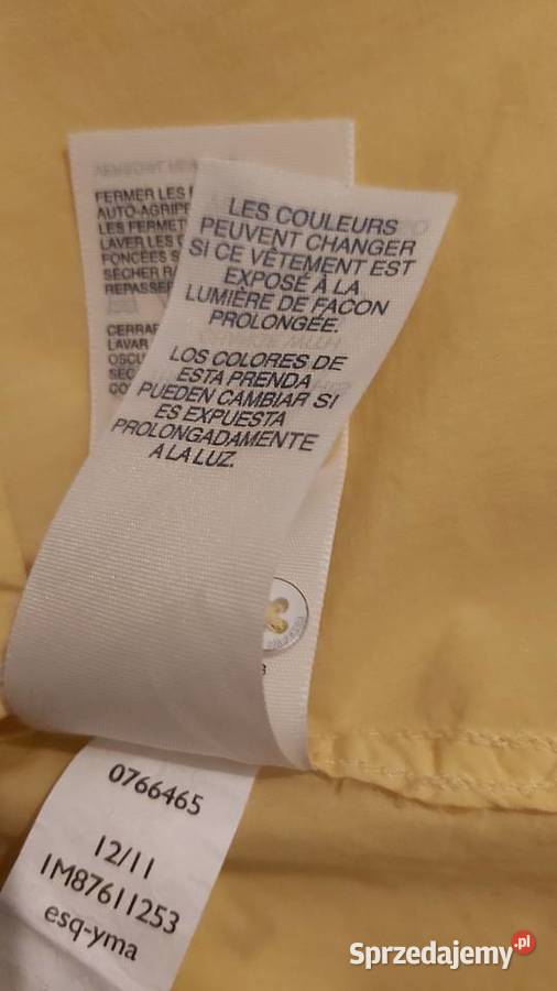 Bluzka Tommy Hilfiger rozmiar M L żółty/złoty Lublin