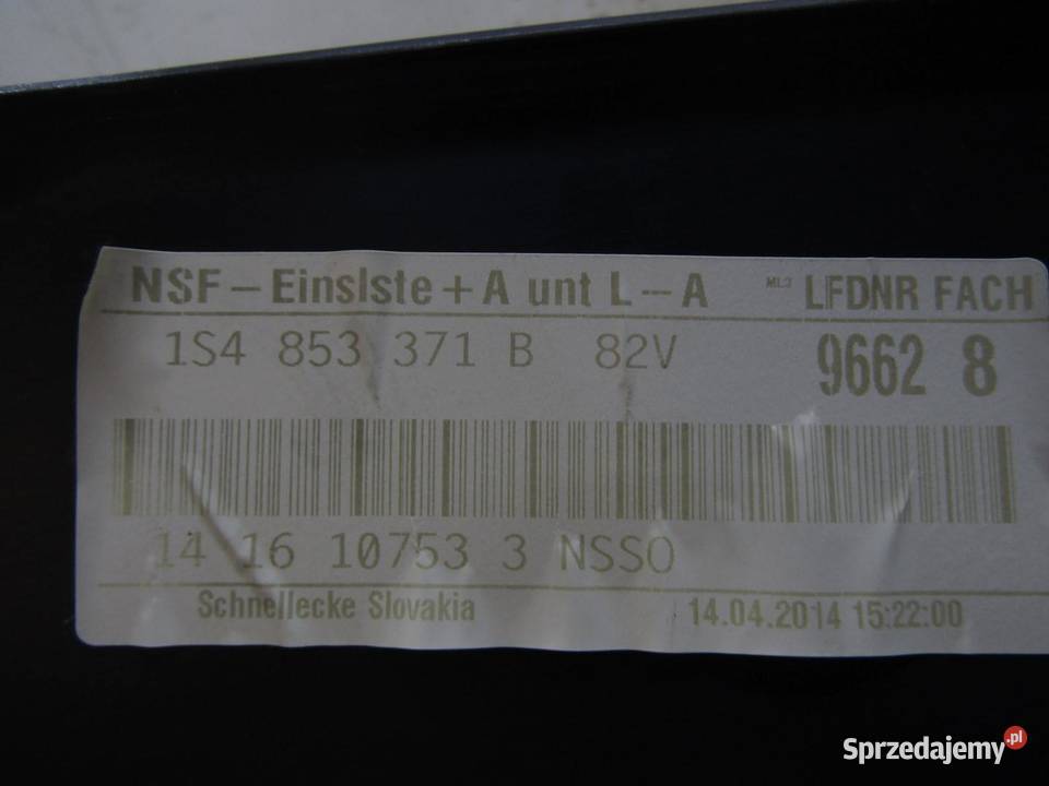OSŁONA PROGU LISTWA LEWA 1S4853371B