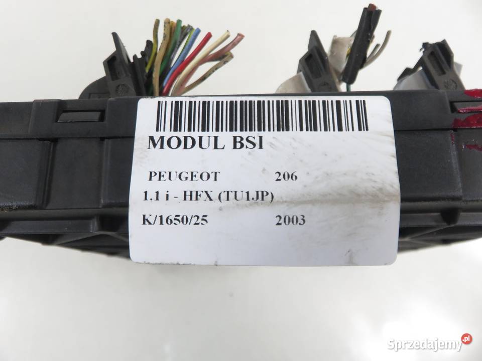 BSI PEUGEOT 206 S118085120A 9649627980