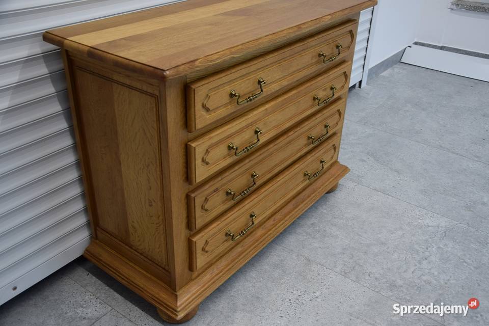 komoda dębowa z szufladami nowa Olsztyn