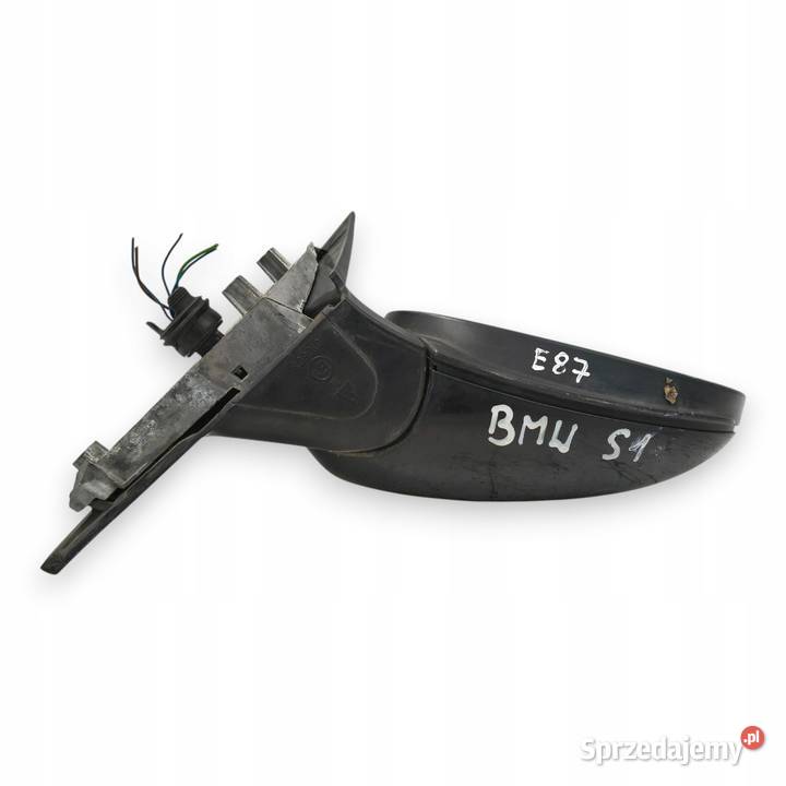 LUSTERKO PRAWE BMW E81 E87 0411 EUROPA 5 pin osobowe sprzedam