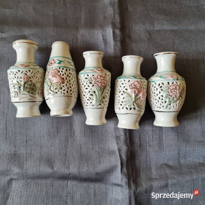 Małe wazoniki porcelanowe Warszawa