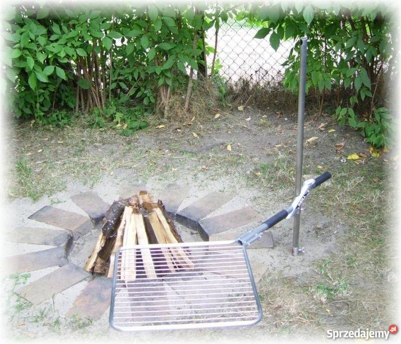 GRILL OGNISKOWY ogrodowy ognisko NIERDZEWNY Sanok