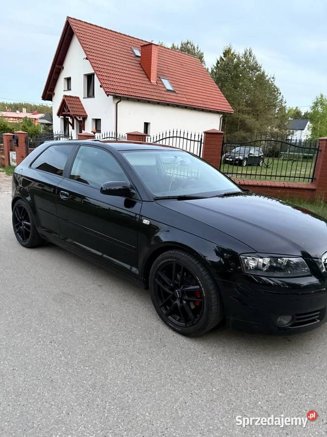 Audi a3 8p 16 LPG czarny zachodniopomorskie Koszalin