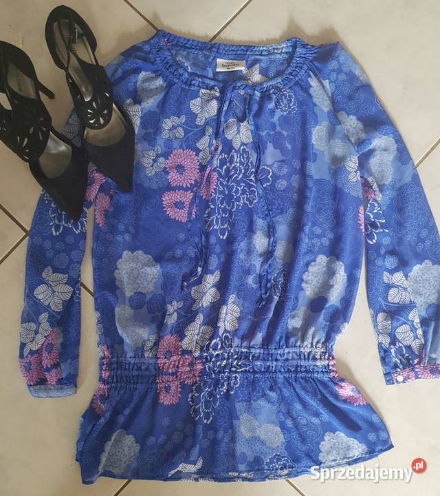 XL bluzka tunika flower kwiatowa ziewna letnia Kwiatki Kielce