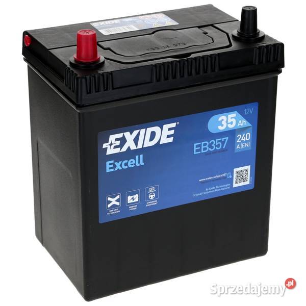 Akumulator Exide Excell 12V 35Ah 240A L EB357 Jelcz-Laskowice