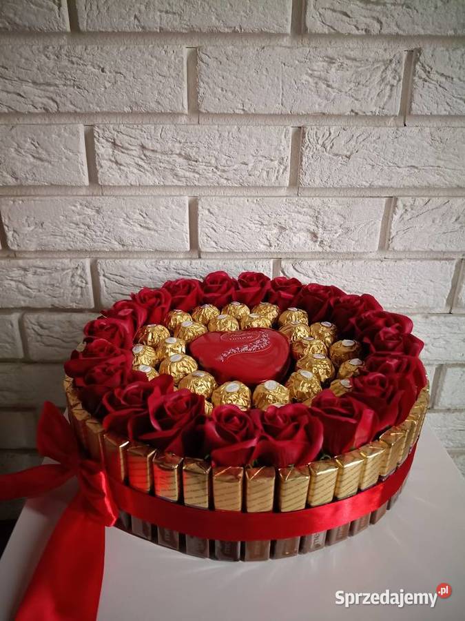 Tort Merci Zestaw słodyczy Kosz prezentowy Ratyń