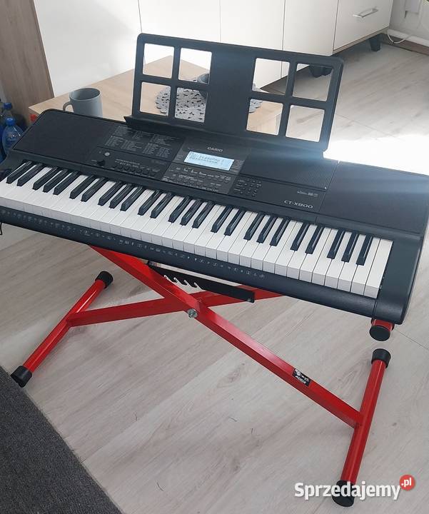 Casio CTX800 dynamiczna klawiatura Casio Elbląg sprzedam