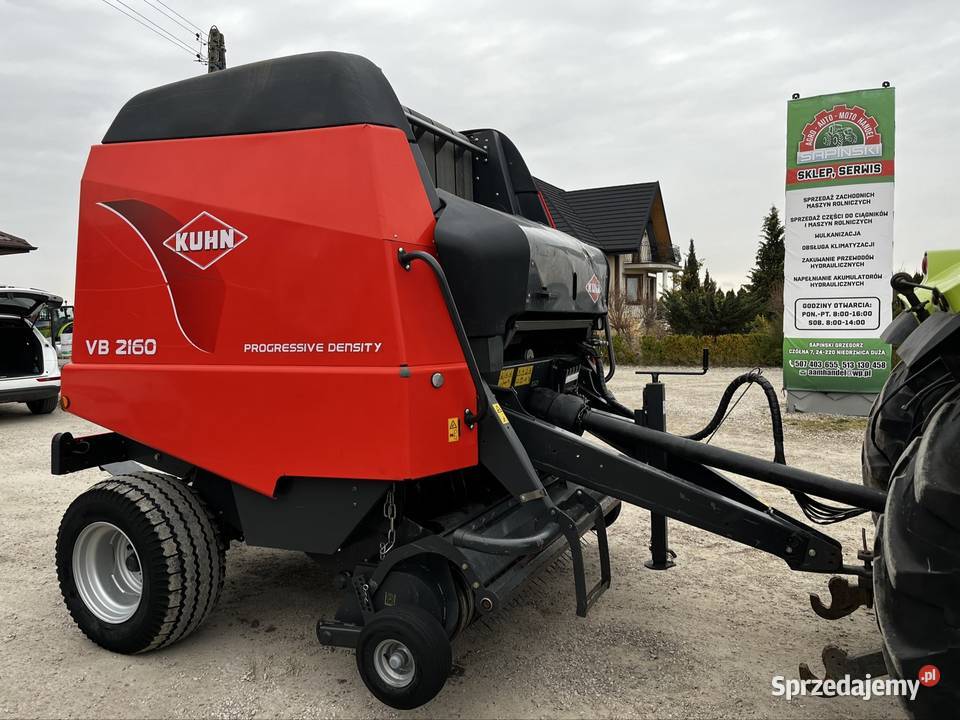 Prasa Rolująca Pasowa Kuhn VB 2160 Rotor Niedrzwica Duża