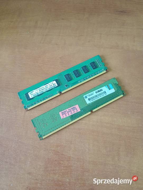pamięć RAM DDR3 2x2GB Samsung Pojemność 2GB Szczecin