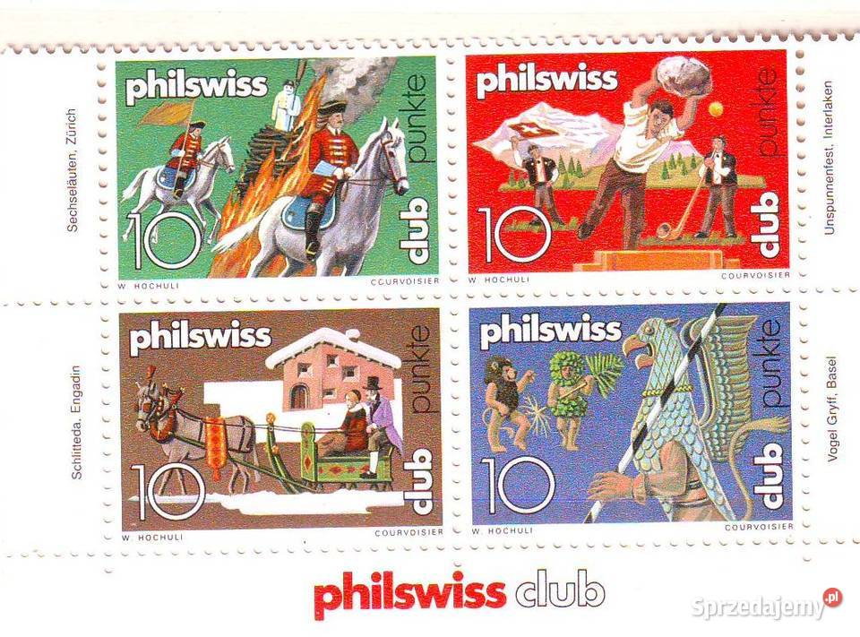 Winietka Szwajcaria 4 zn