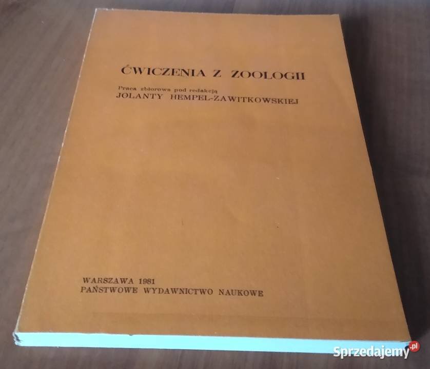 Ćwiczenia z zoologii Jolanta HempelZawitkowska Gdańsk