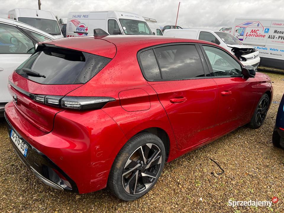 PEUGEOT 308 III 15 HDi 130 Allure Pack GC515 czerwony dolnośląskie Wrocław
