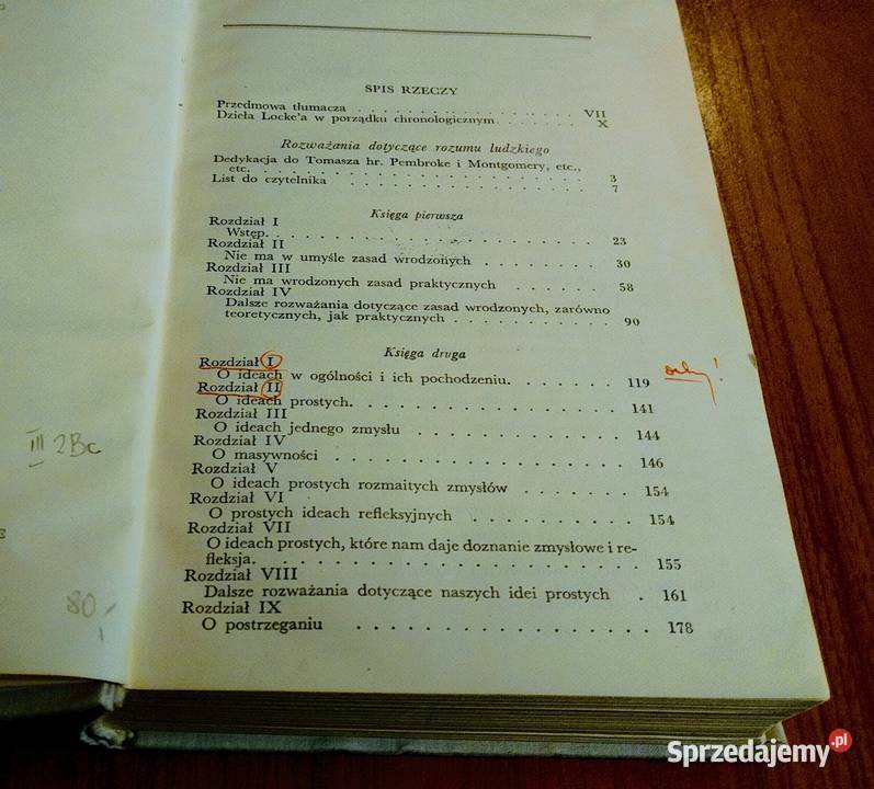 Rozważania dotyczące rozumu ludzkiego T 1 John twarda z obwolutą pomorskie Gdańsk