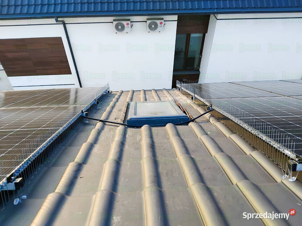 Ochrona systemów fotowoltaicznych przed ptakami mazowieckie Warszawa