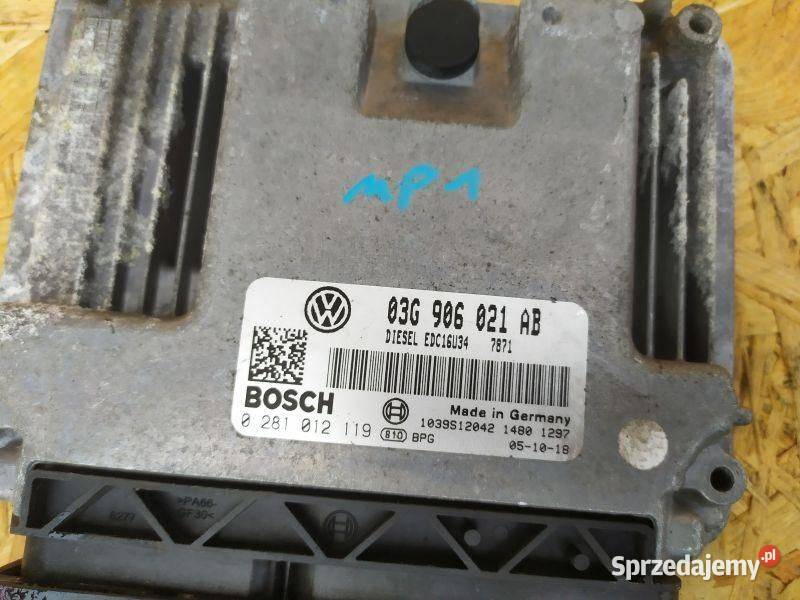 STEROWNIK SILNIKA KOMPUTER VOLKSWAGEN śląskie