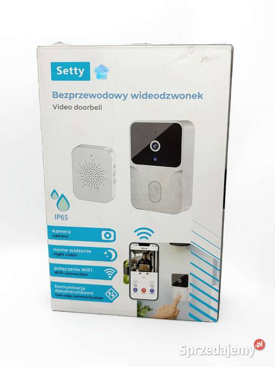 Bezprzewodowy wideo dzwonek SETTY X3 warmińsko-mazurskie
