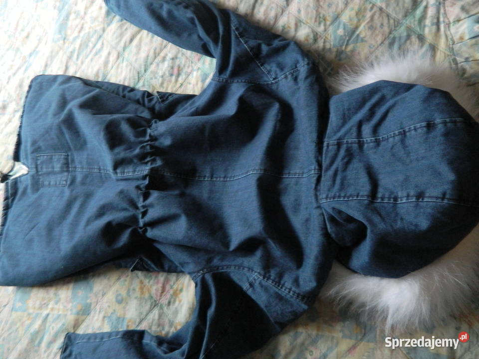 Glam Amour jeansowa ciepła kurtka SM Trzebinia sprzedam