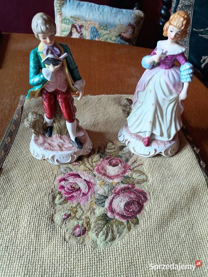 2 figurki vintage porcelana 19 pomorskie Tczew