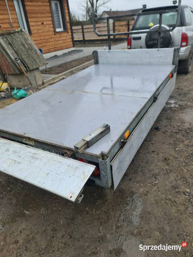 Przyczepka laweta platforma 2000 DMC przyczepa