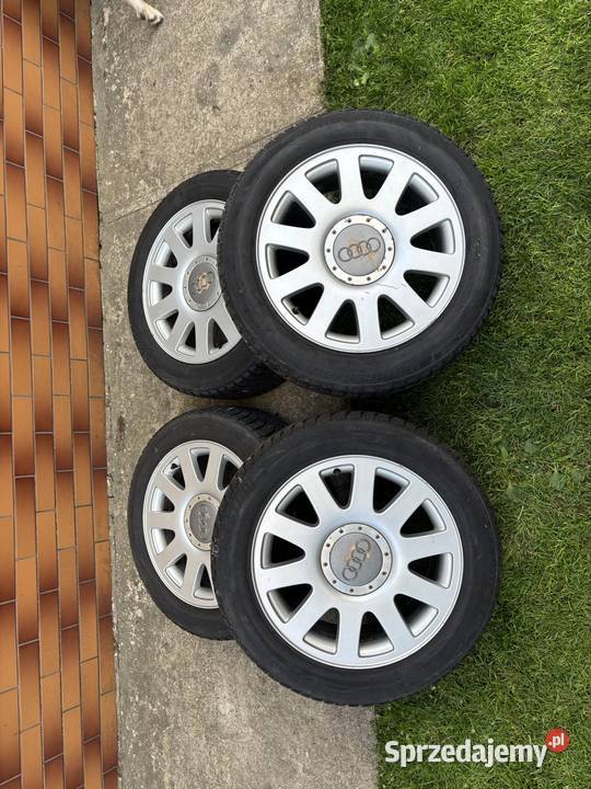 Sprzedam felgi aluminiowe audi 16 Zduny