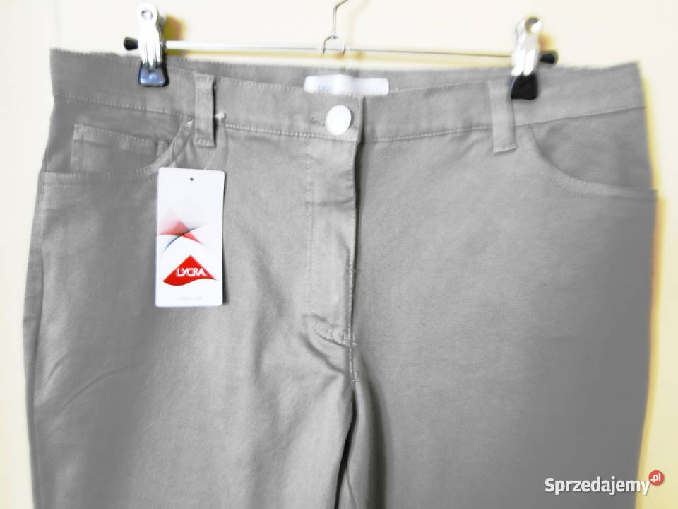 Nowe spodnie z metkami BonPrix beżowe 40 mazowieckie Warszawa