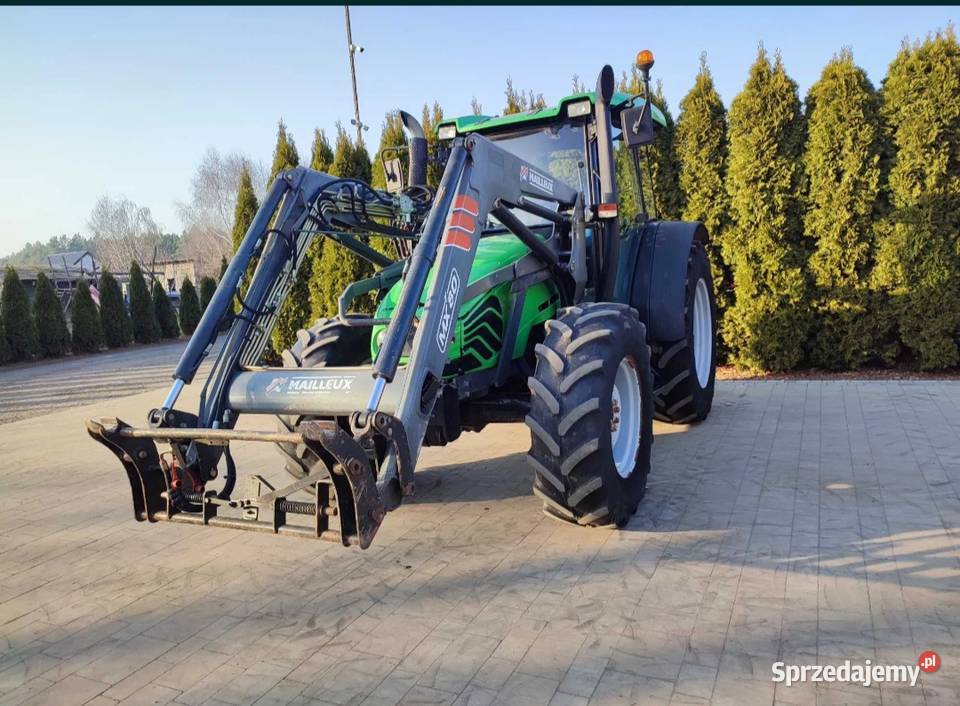 Deutz Fhar Agroplus 75 ladowacz MX80