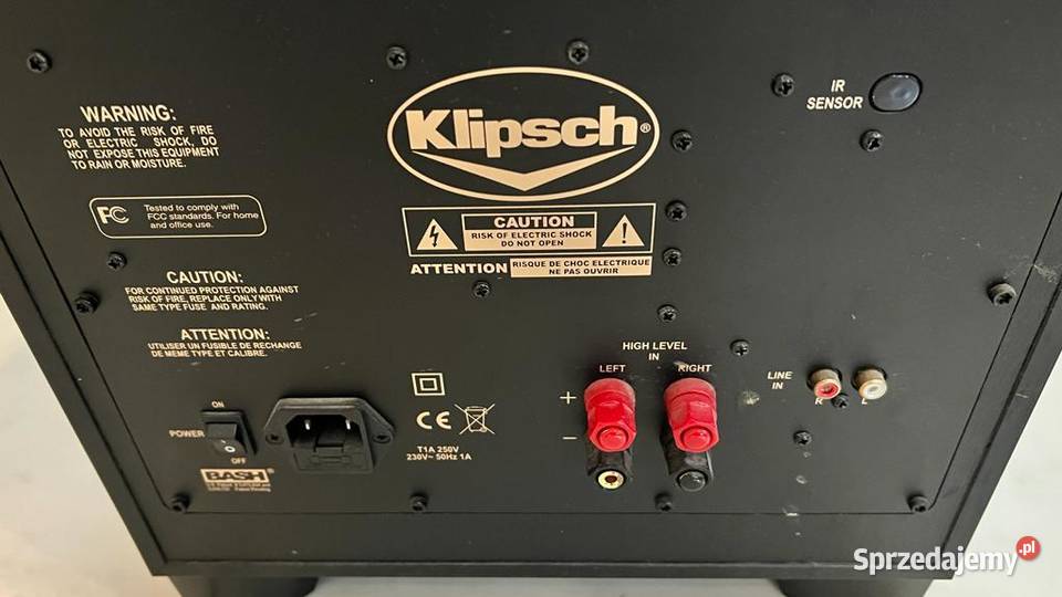Sybwoofer Klipsch Reference RW 10d Tarnowskie Góry