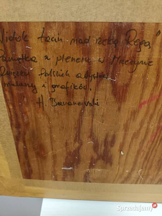 Sprzedam stary obraz pomorskie Malbork
