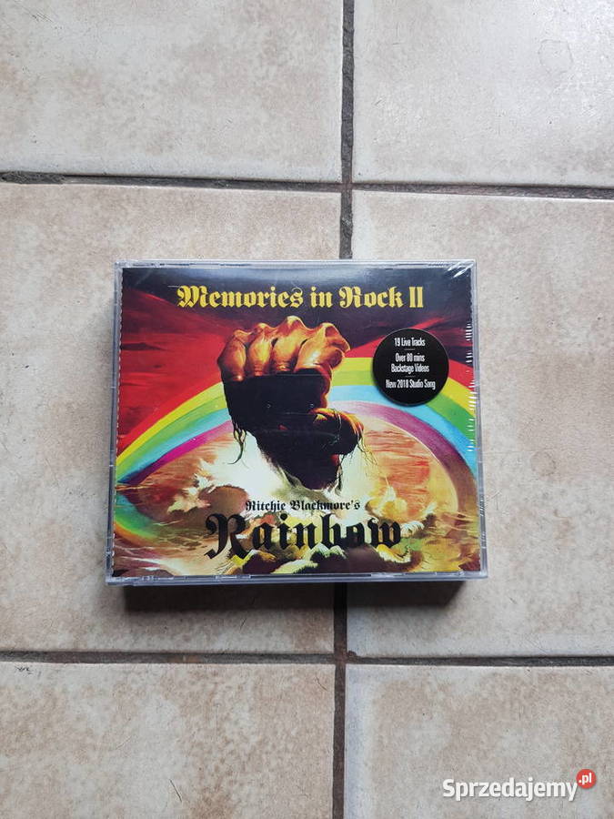 Rainbow memories in rock II 2 cd i 1 dvd CD świętokrzyskie Jędrzejów