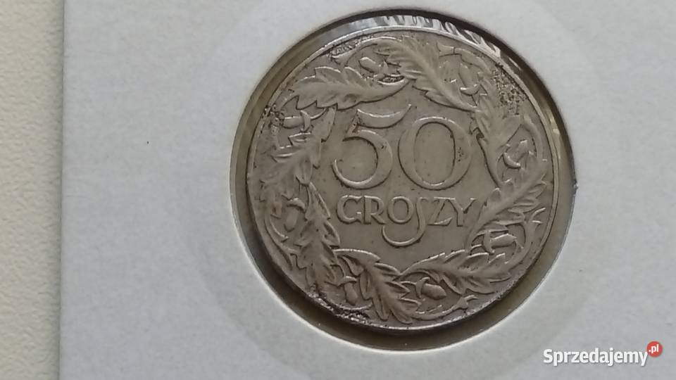 Moneta 50 gr 1938 r. Generalne Gubernatorstwo