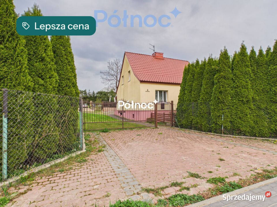 Ełk Jeziorna 4 dom z ogrodem w pobliżu promenady cegła Sprzedaż