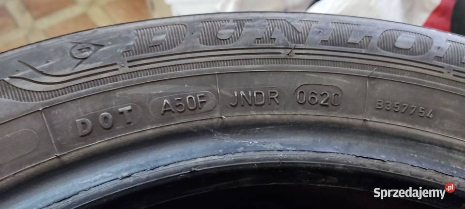 Komplet Dunlop lato 20555 r16 responsible Łódź sprzedam