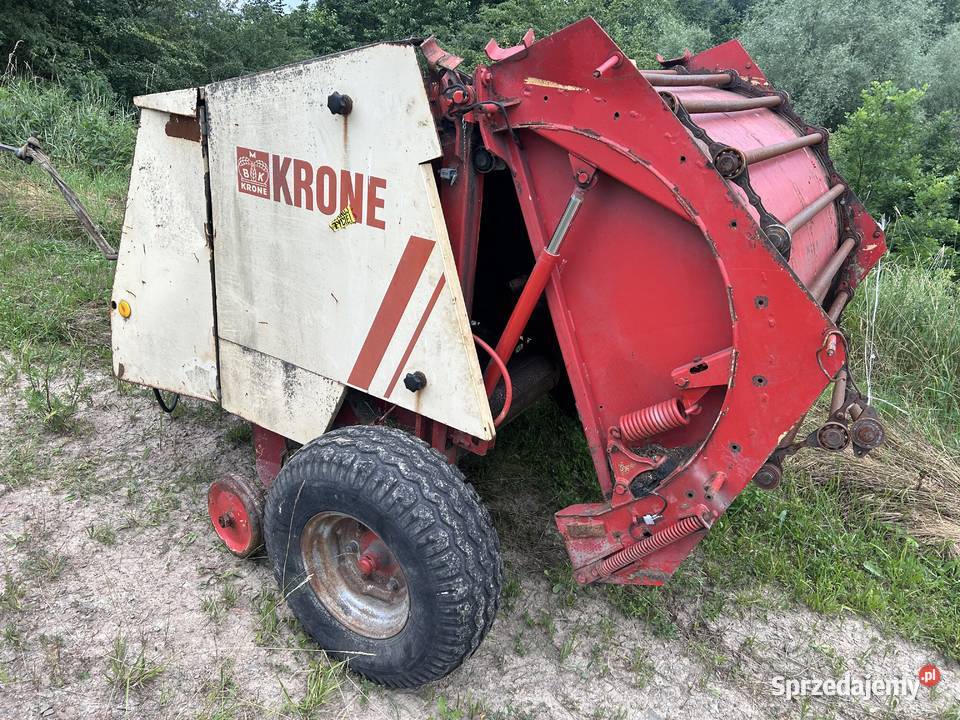 Prasa rolująca belująca mała Krone 125 belarka nieuszkodzony Nowy Sącz
