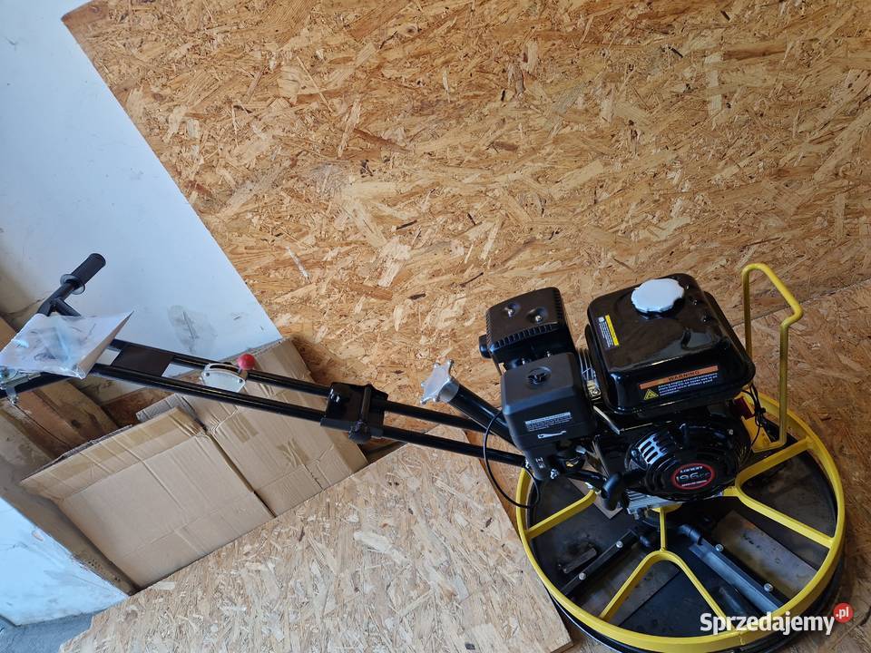 ZACIERACZKA SPALINOWA DO BETONU 57 TALERZ wielkopolskie Głogowa