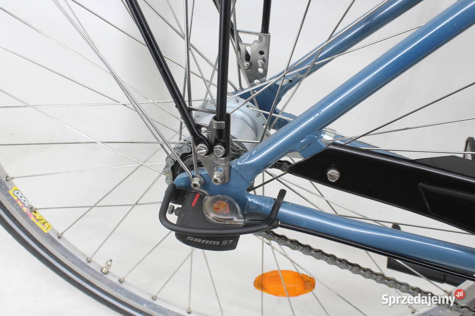 Aluminiowy rower męski RABENEICK 7 biegów Koła Milicz