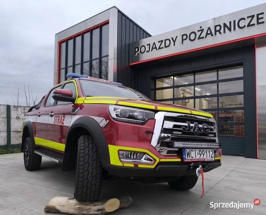 Jac T8 Pro 20 SPECJALNY Strażacki Pożarniczy 4x4 mazowieckie Ciechanów