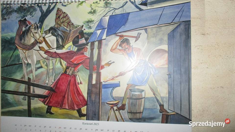 Kalendarz 2023 Zofia Stryjeńska Stryjeńska Łódź