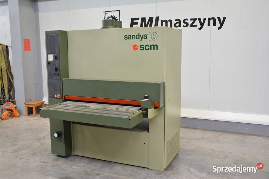 6371 SZLIFIERKA SZEROKOTAŚMOWA SCM SANDYA 10 RCS Biznes i Przemysł Biertowice sprzedam