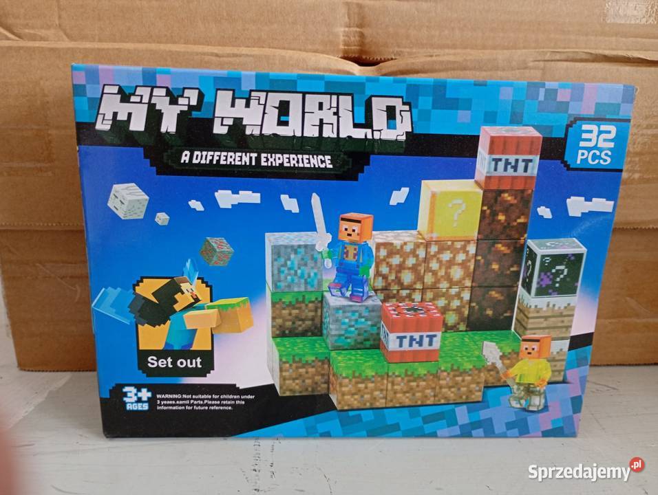 Zestaw Konstrukcyjny My World 50 Elementów Biała Podlaska