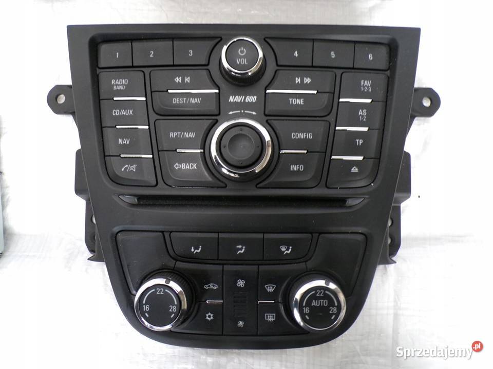 OPEL MOKKA A RADIO CD NAWIGACJA 95137306 UCU Nawigacje fabryczne kujawsko-pomorskie